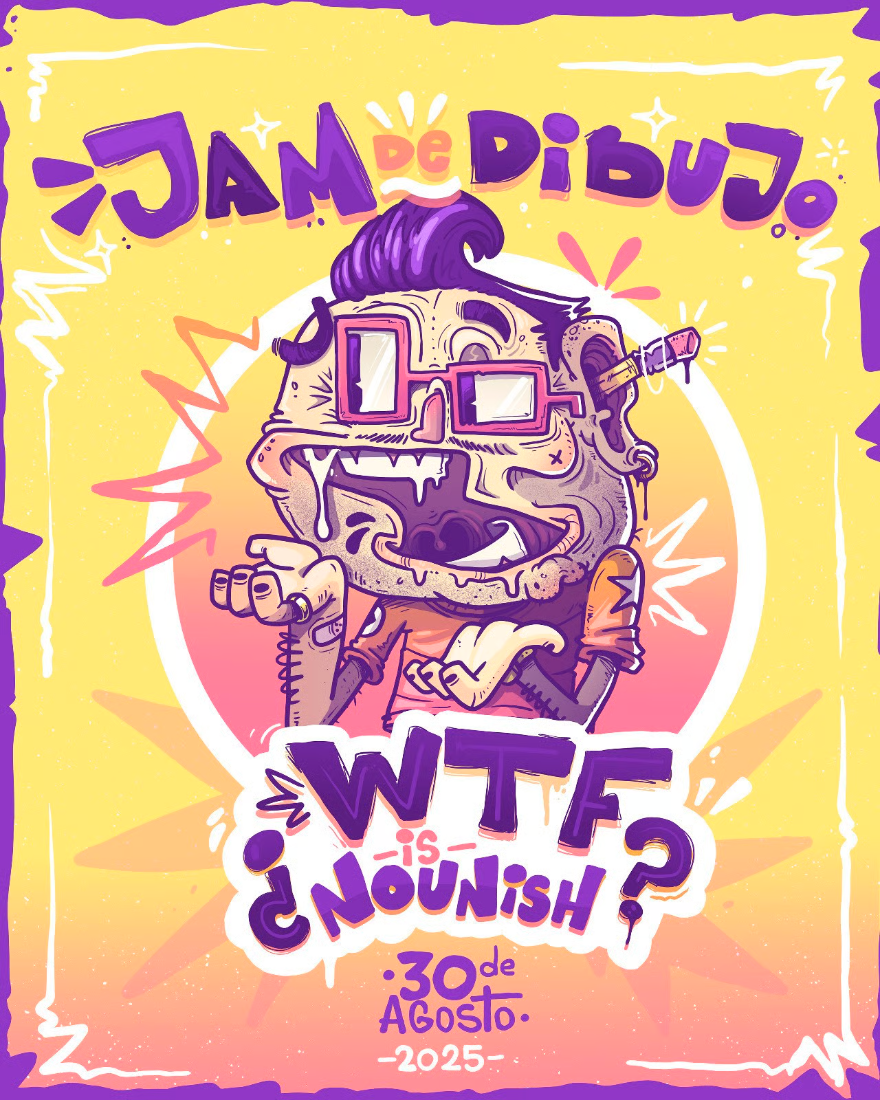 Drawing Jam — Flyer